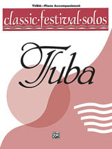 Classic Festival Solos Vol. 1 Tuba Piano Accompaniment cover